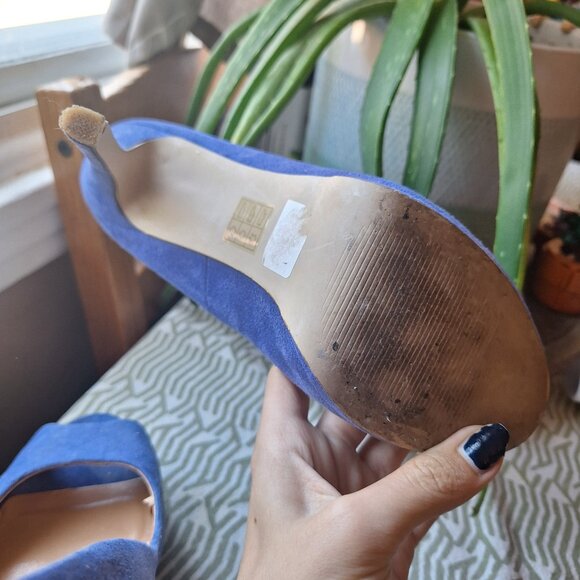 Platform Peep Toe Pumps - Picture 10 of 10